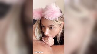 18YO GOSTOSA RIDES HARD POV - Lalin girl Blow job to Cum!