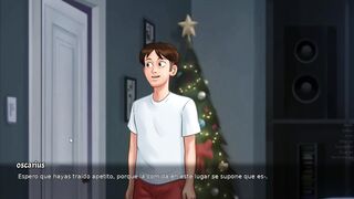 Romantic dinner with stepmom ends sexy