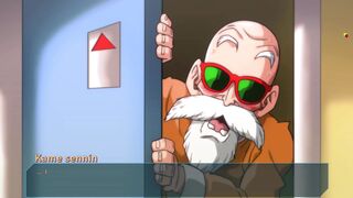 Kame Paradise Multiversex three - Pan Playing with a Sex Toy in Her Booty