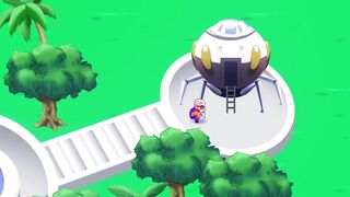 Kame Paradise Multiversex three - Pan Playing with a Sex Toy in Her Booty