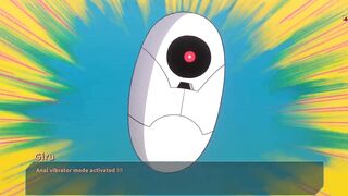 Kame Paradise Multiversex three - Pan Playing with a Sex Toy in Her Booty