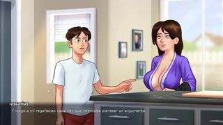 Hawt kisses that end in longing with my stepmom