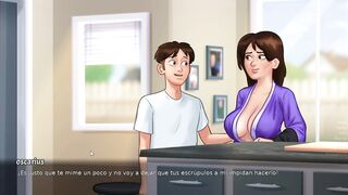 Hawt kisses that end in longing with my stepmom