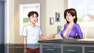 Hawt kisses that end in longing with my stepmom