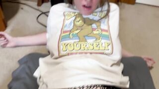 Stuffing Summer’s face and booty until I give her an anal creampie