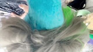 Excited Fursuiter Pounds My Constricted Vagina Raw And Breeds Me Deeply