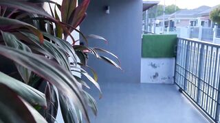 Cheating Wife with servants: Sucks his schlong, screwed in twat in all poses and spunk fountain in throat