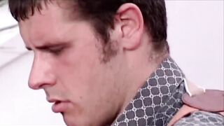 A FOUR-WAY ON THE STAIRS WITH two GLAMOROUS DOXIES