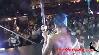 Ray Golden, Kiara Strong y Aran Aznar en SEB 2017