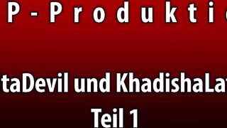 Khadisha und Loli mega creampie