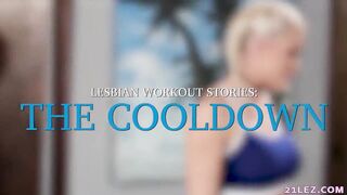 I'm spying on my hot workout partner!