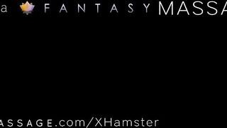 Lesbians Tribbing in Nuru Massage Gel 