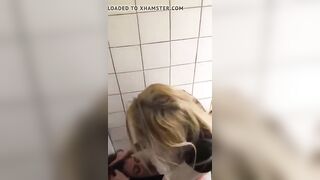 Spy on lesbians in the toilet