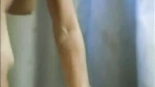 Retro Moms Wrestle in Bed