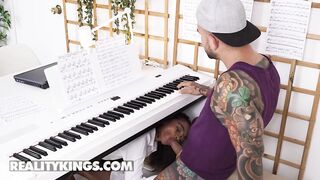 REALITY KINGS - Breasty Barbie Rous Teaches Greater amount Than Music In This Nasty Piano Lesson Hookup