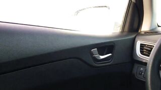 Public wanking in the car