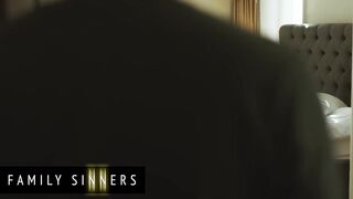 FAMILY SINNERS - Married Stud Can't Say No When His Wife's Mamma Asks Him To Pound Her Moist Twat