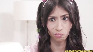 DOGFART - Interracial Stepfamily Secrets - stepbae Submits to Stepdad's Monster Knob