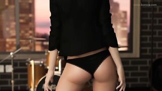 I owe my screw buddy a Foot job [Become a rockstar Lisa- Part two]