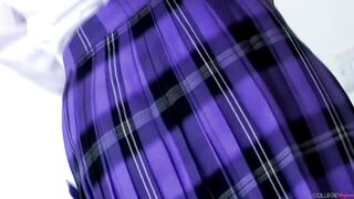 Uniform Undress Tease Featuring Fi Stevens