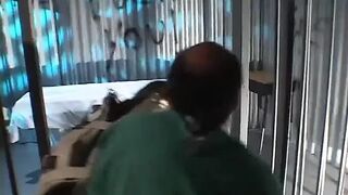 Large vintage rimming in the prison