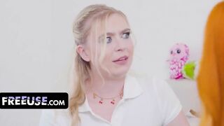 Her Bffs Got Her Willing for Her 1st Sex toy, Now That babe Desires to Share Her Boyfriend's Large Wang