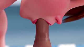 Sex on the Beach with Lustful Cass (HQ CG Hentai Porn) Eng Sub