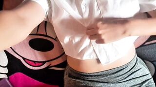 MARRIED NEIGHBOUR ASKS ME TO RECORD HER DURING THE TIME THAT THIS BABE TAKES OFF HER CLOTHING