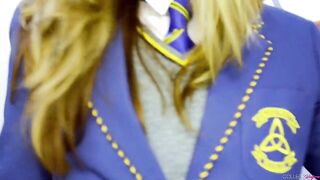 Locker Room Tease Featuring Tamsin K