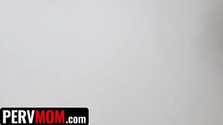 PervMom - Hawt mother I'd like to fuck caught her stepson stroking suggests her older vagina instead