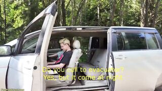 Public Anal in the Breakdown Vehicle