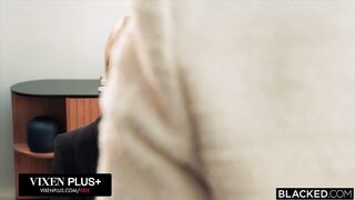 BLACKED Pretty Duett Stefany Kyler And Lia Lin Take On Jason Luv's Giant BBC