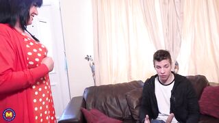 After being caught masturbating I banged her hard