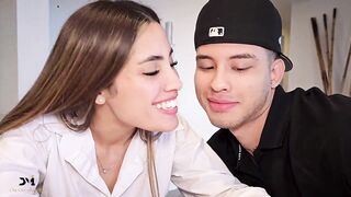 I bang my classmate when we're alone at home - Danner Mendez & Paula Rojas