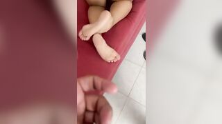 Hawt neighbour gets recorded