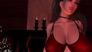 XXXMas 11 - Hatsune Mikus Christmas Undress Show - CG VR Anime Sex Animation by VirtualHeaven