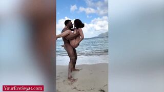 Small Eve Enjoyable Screwed Raw By BBC Troy Francisco In Outdoor Hookup