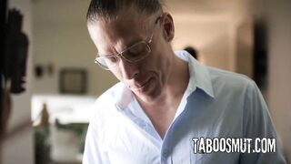 Aged DILF Screws Slim Brunette hair Playgirl