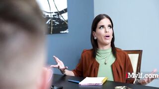 Student Shocks Teacher With A Hard Knob (And That babe Shocks Him With Her Moves)