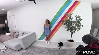 Lalin girl Spinner Tries Out To Be A Professional Walking Sex Doll