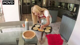 Kenzie Reeves Gets Stuffed With Cum On Thanksgiving