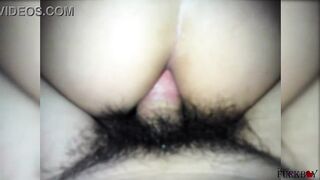 Excuse me, sir! I'm gonna sit on your weenie: This is what happens when the spouse doesn't pay the rent... homemade porn, riding.