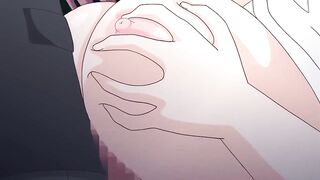 Breasty anime angel screwed by stepdad