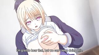 Breasty anime angel screwed by stepdad