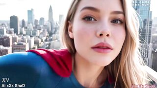 Supergirl - My dong is like kryptonite to her, that babe can't resist it (AI Generated)