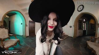 VR Conk: Lascivious Lady Dimitrescu With Giant Breasts Sucks And Rides Your Rod In Popular Game Cosplay Parody pt.1