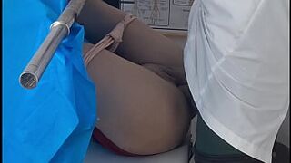 Gynecologist didn't know this guy was being filmed!