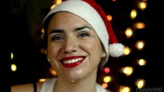 Over half an hour of thick, white facials! 10 In total!