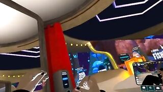 Homosexual femboy wanking in vrchat