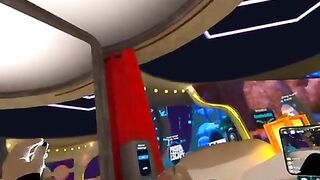Homosexual femboy wanking in vrchat